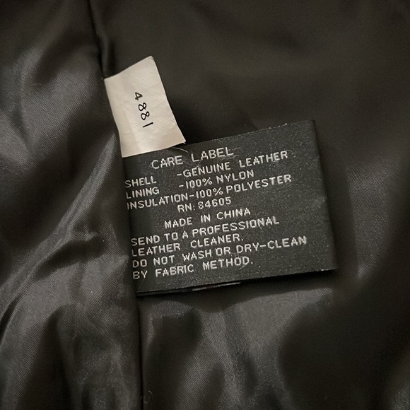 Burks Bay Preowned Ford Leather Jacket - Picture 6 of 6